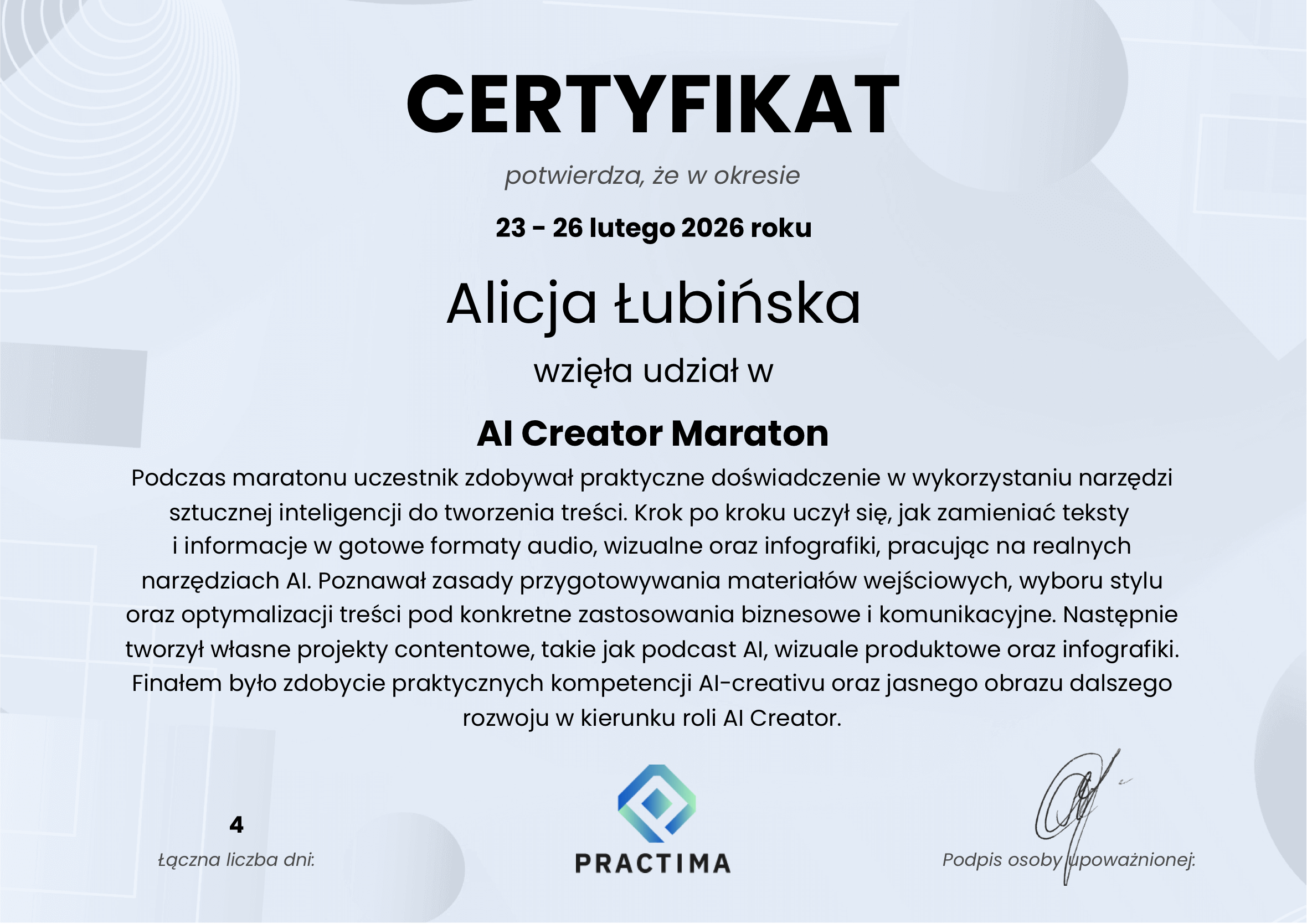 Certyfikat_AI_Creator_Alicja